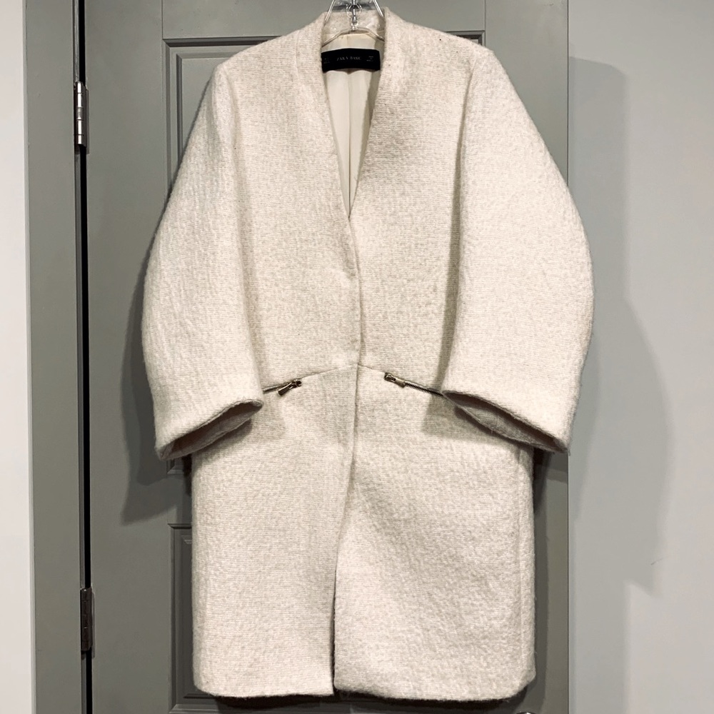 Zara White Coat